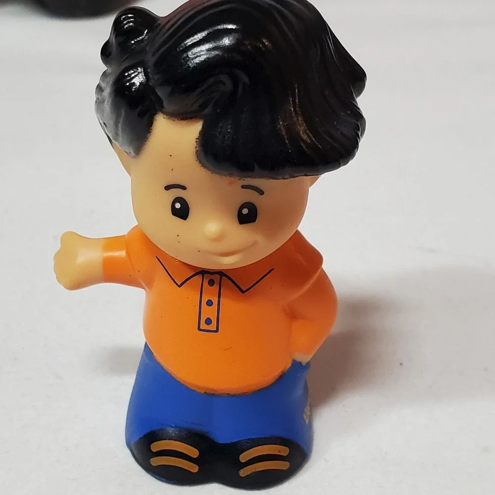 Fisher Price Little People Help a Friend Orange Pick Up Truck ATV Off Road 2017